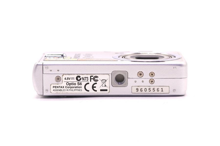 Фотоаппарат компактный цифровой Pentax Optio S6