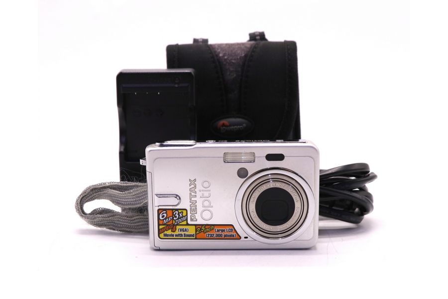 Фотоаппарат компактный цифровой Pentax Optio S6