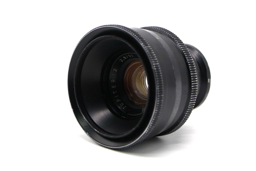 Юпитер-12 / Jupiter-12 2.8/35 М39 black (СССР, 1981)