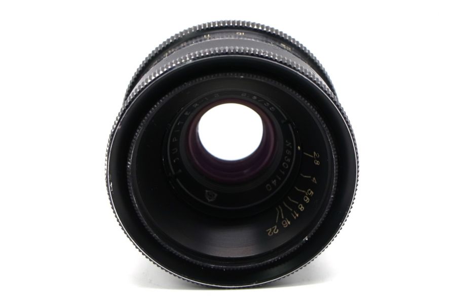 Юпитер-12 / Jupiter-12 2.8/35 М39 black (СССР, 1981)