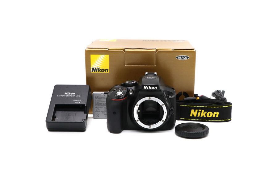 Nikon D5300 body в упаковке (пробег 91875 кадров)