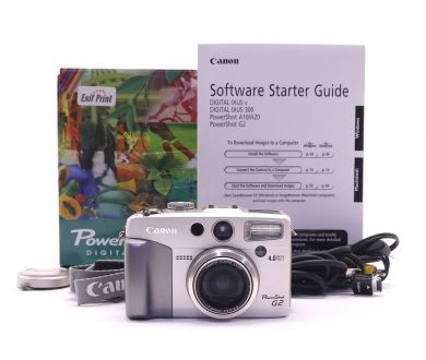 Canon PowerShot G2 в упаковке