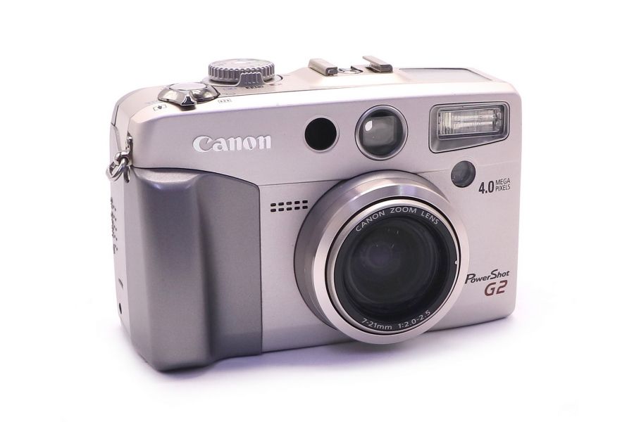 Canon PowerShot G2 в упаковке