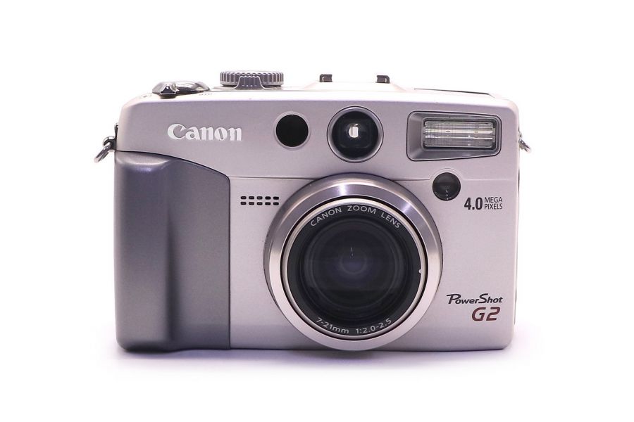 Canon PowerShot G2 в упаковке