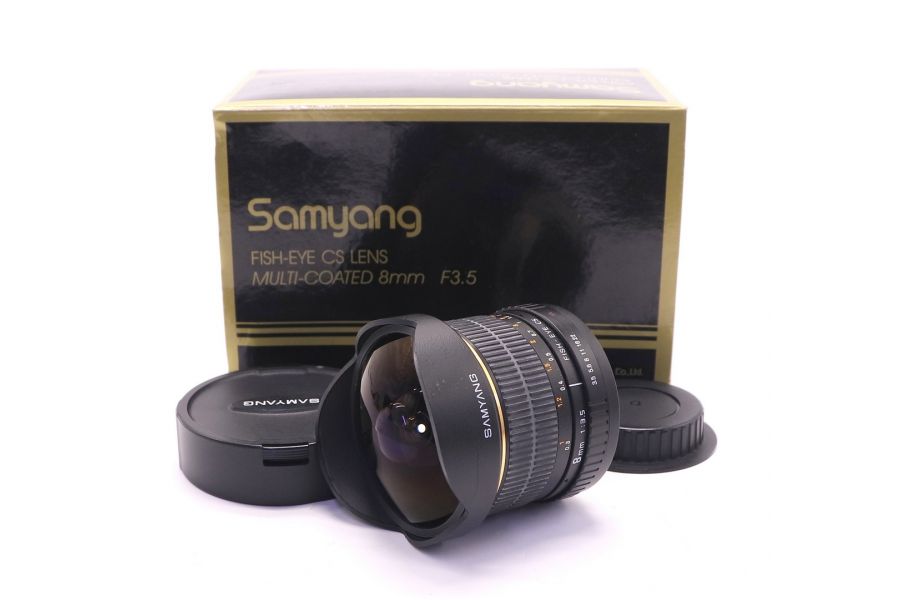Samyang 8mm f/3.5 AS IF MC Fish-eye CS for Sony A в упаковке