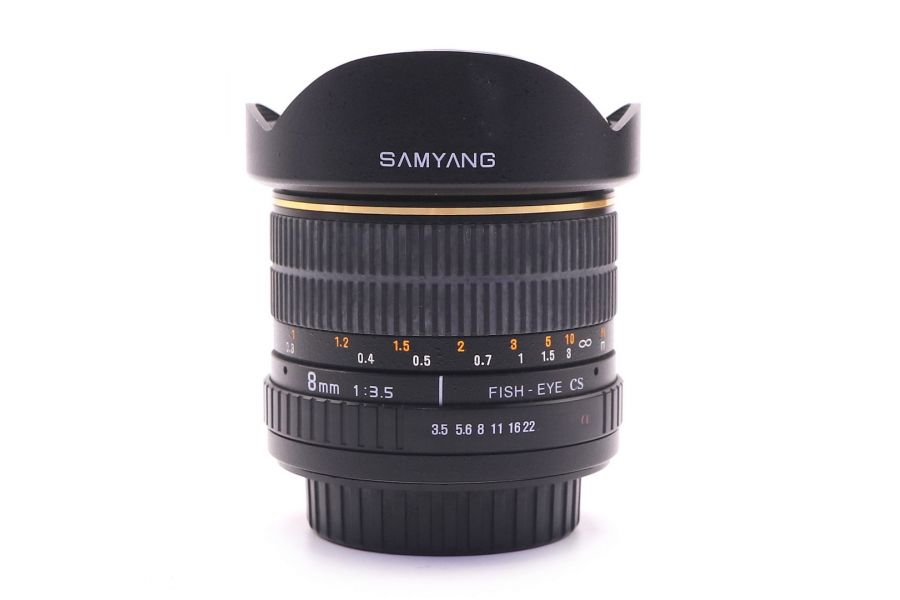 Samyang 8mm f/3.5 AS IF MC Fish-eye CS for Sony A в упаковке