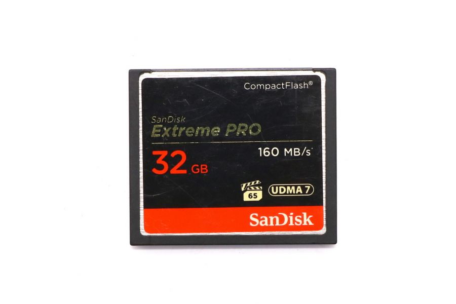 Флеш карта Compact Flash SanDisk Extreme Pro 32GB 160MB/s