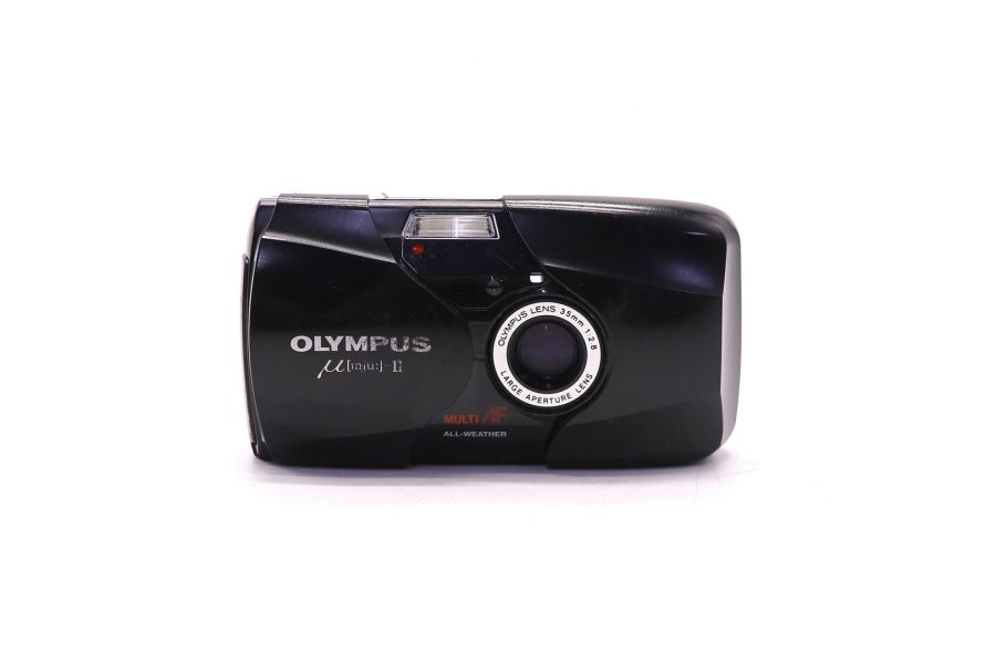 Компактная пленочная камера Olympus mju II black 