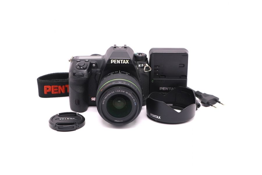 Pentax K-5 kit (пробег 15320 кадров)