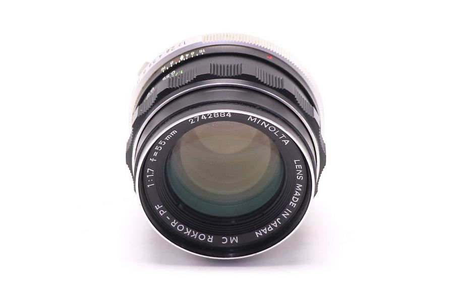 Minolta MC Rokkor-PF 55mm f/1.7 (Japan, 1971)