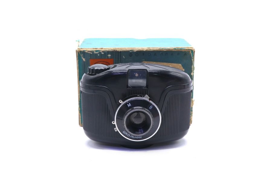 Редкость фотоаппарат Школьник в упаковке (СССР, 1964 год)