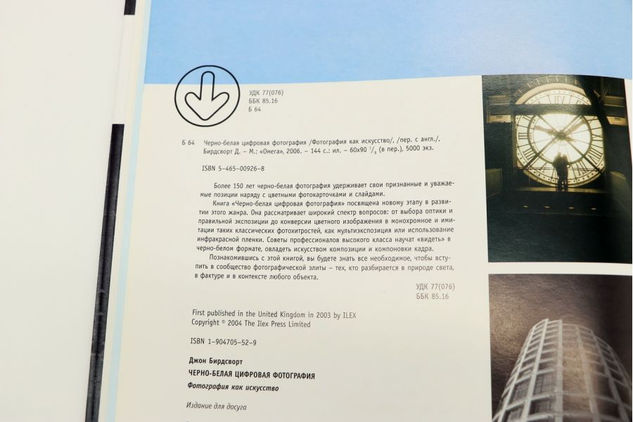 Черно-белая цифровая фотография Бирдсворт Д.