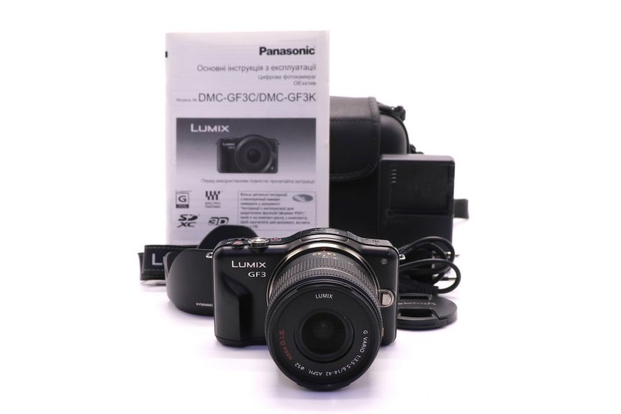 Panasonic Lumix DMC-GF3 kit (пробег неизвестен)