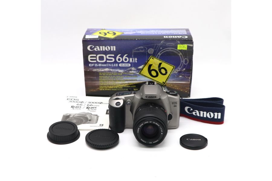 Canon EOS 66 kit в упаковке
