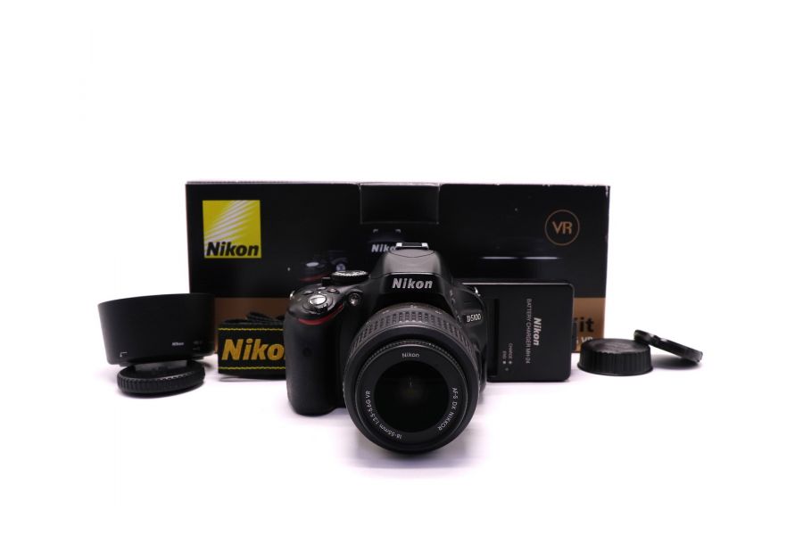 Nikon D5100 kit в упаковке (пробег 14390 кадров)