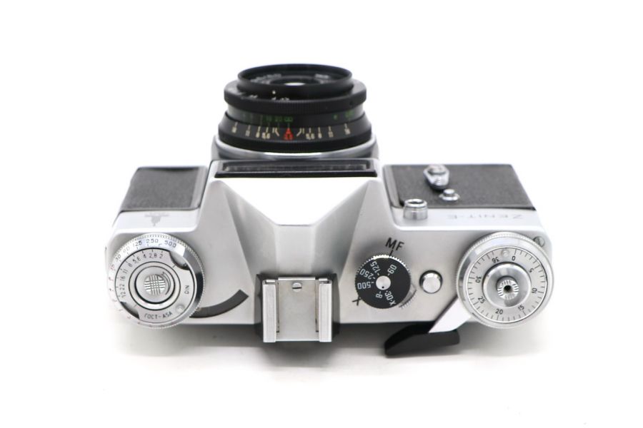 Зенит Е + Индустар 50-2 kit Олимпийский в упаковке (1979)