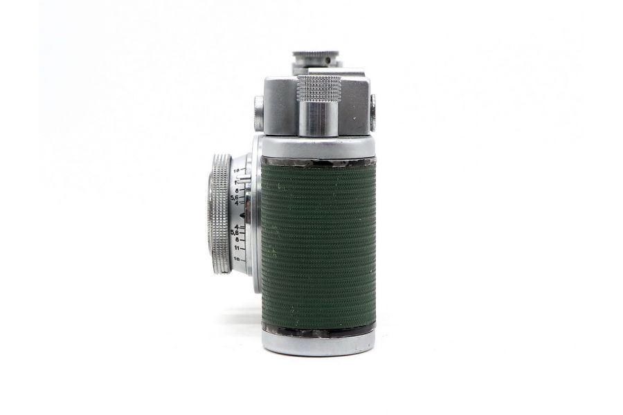 Зоркий С + Индустар 22 зеленый (СССР, 1956г.)