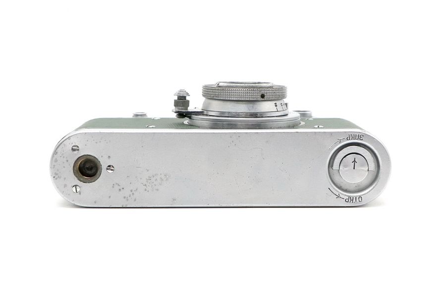 Зоркий С + Индустар 22 зеленый (СССР, 1956г.)