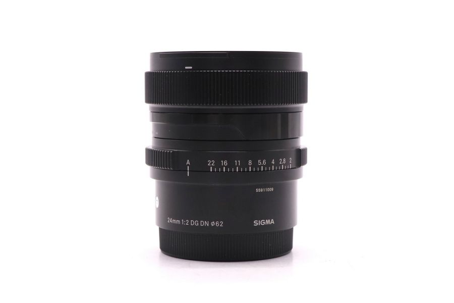 Sigma 24mm f/2 DG DN Contemporary Sony E в упаковке