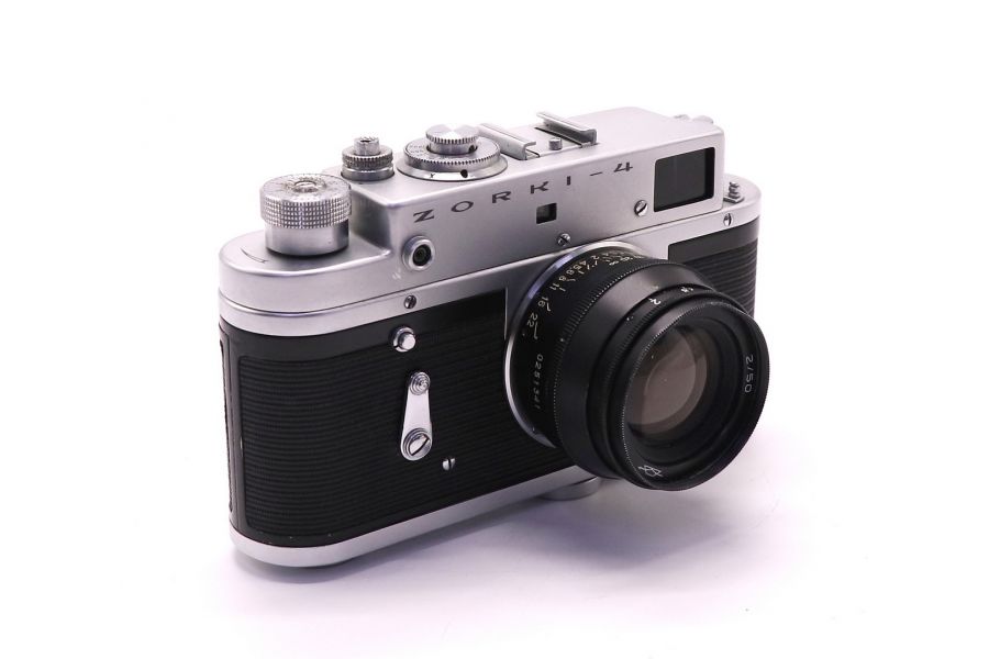 Зоркий 4 / Zorki-4 + Юпитер-8 black (СССР, 1972)