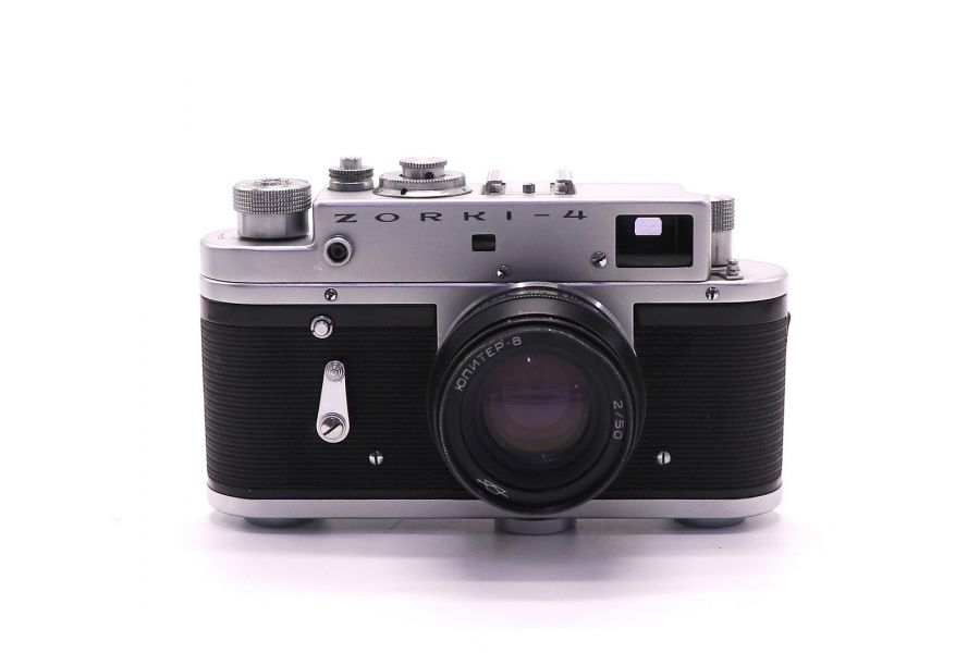 Зоркий 4 / Zorki-4 + Юпитер-8 black (СССР, 1972)