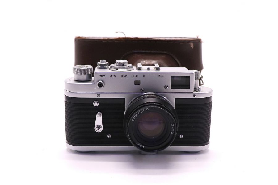 Зоркий 4 / Zorki-4 + Юпитер-8 black (СССР, 1972)