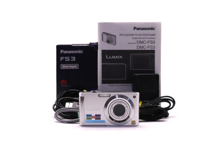 Panasonic Lumix DMC-FS3 в упаковке