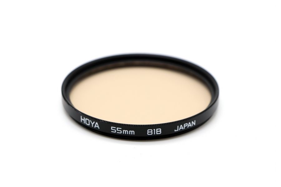 Светофильтр Hoya 55mm 81B Japan
