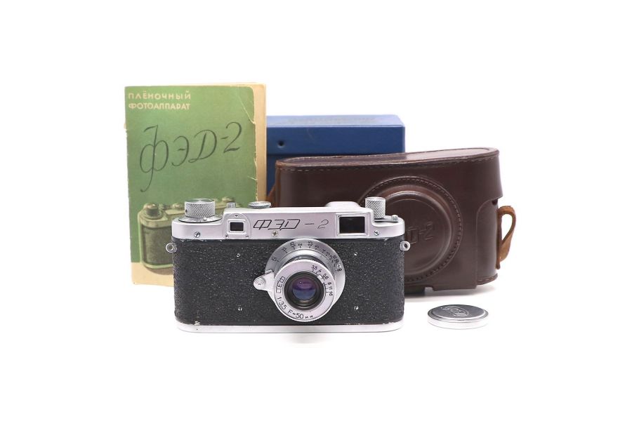 Редкость Фэд 2 с квадратным окном (СССР, 1953)