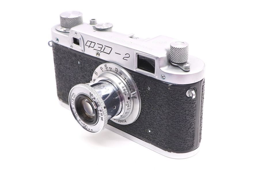 Редкость Фэд 2 с квадратным окном (СССР, 1953)