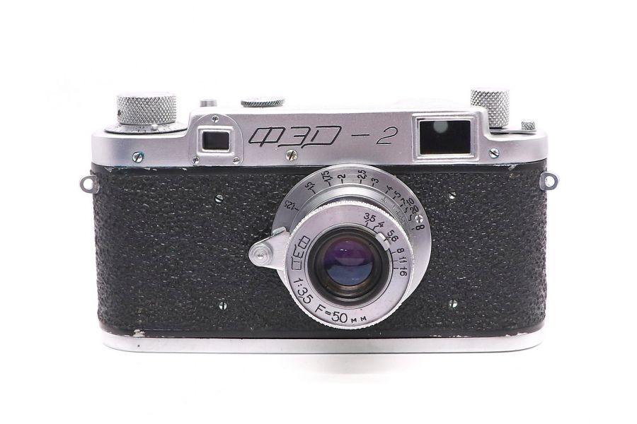 Редкость Фэд 2 с квадратным окном (СССР, 1953)