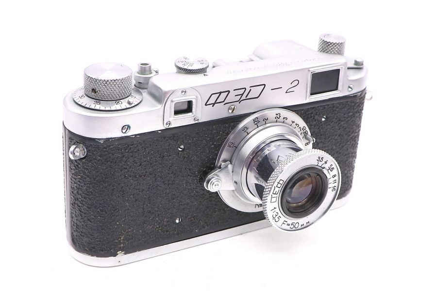 Редкость Фэд 2 с квадратным окном (СССР, 1953)