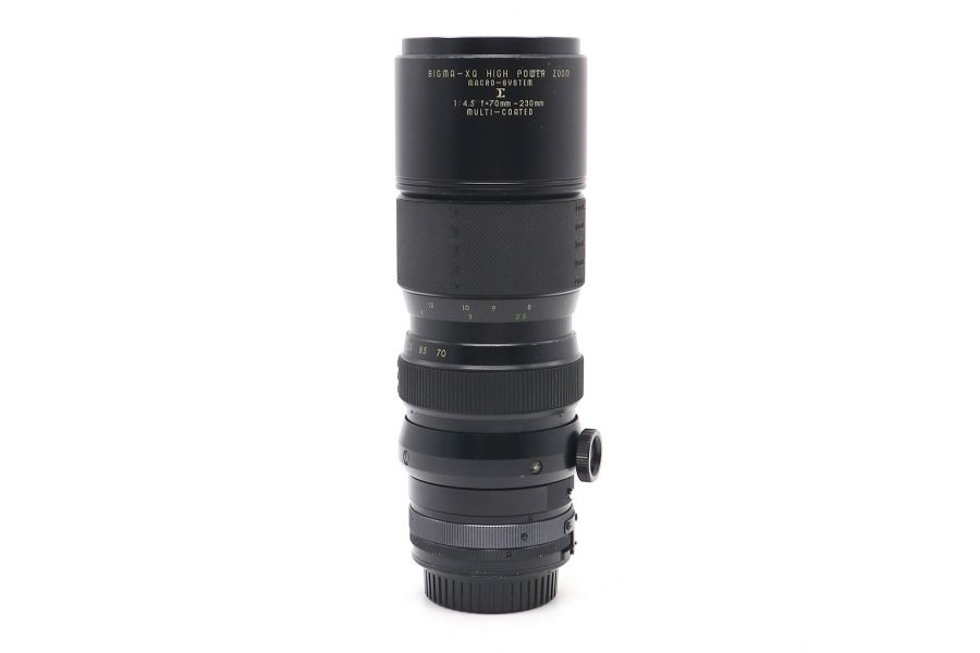 Sigma-XQ 70-230mm f/4.5 MC High Power Zoom
