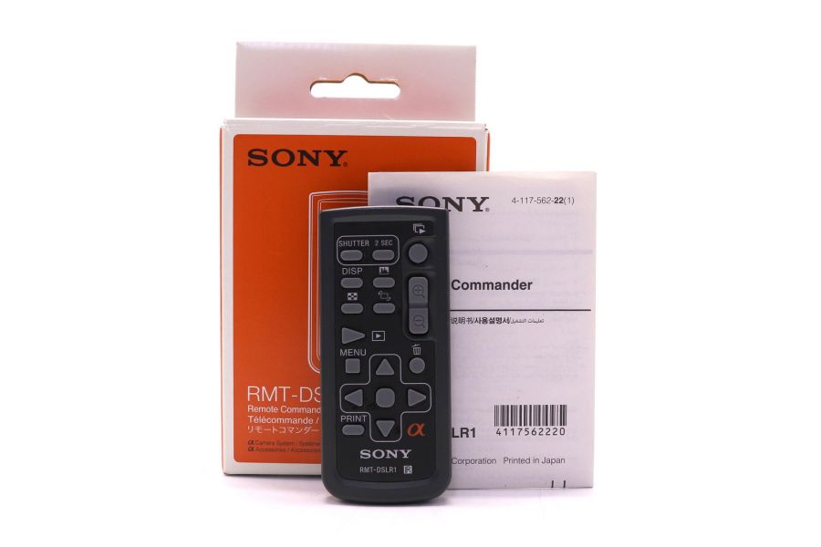 Пульт дистанционного управления Sony RMT-DSLR1 в упаковке