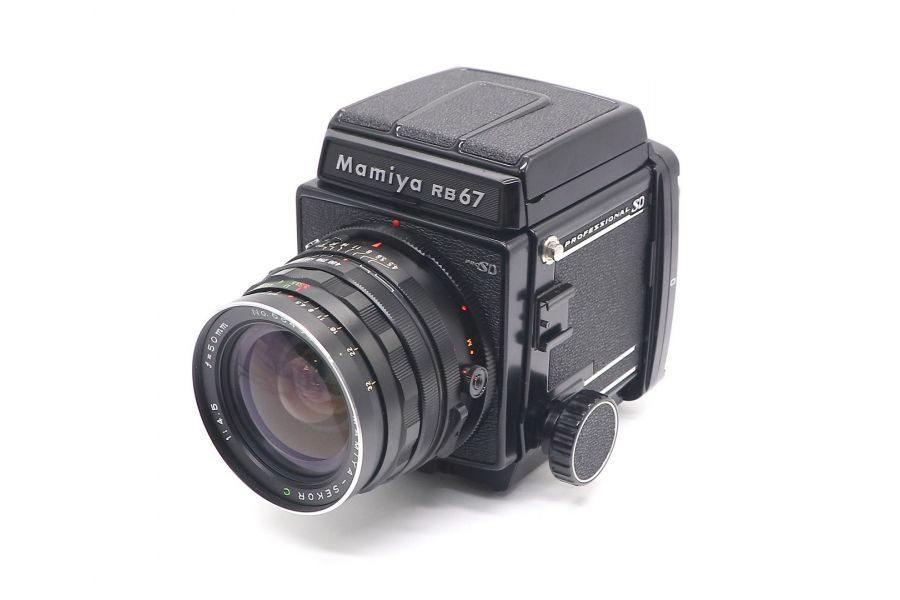 Mamiya RB67 Professional SD + Mamiya-Sekor C 50mm f/4.5