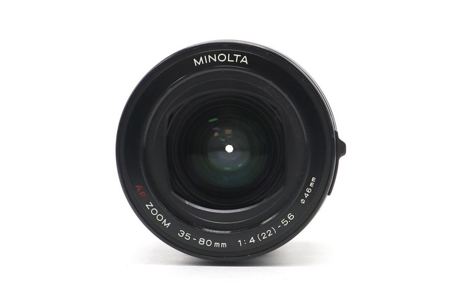 Minolta AF Zoom 35-80mm f/4-5.6 black (Japan, 1985)