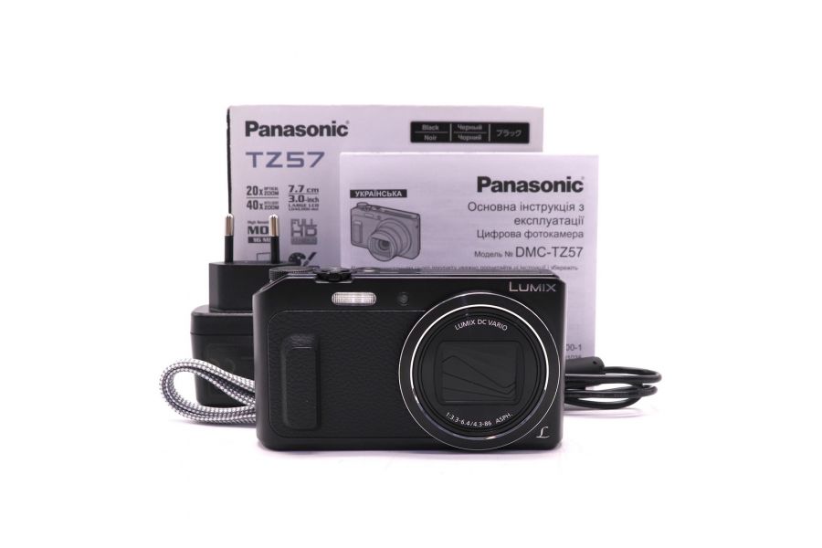 Panasonic Lumix DMC-TZ57 в упаковке