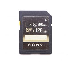 Карта памяти Sony SD 128GB 40MB/s