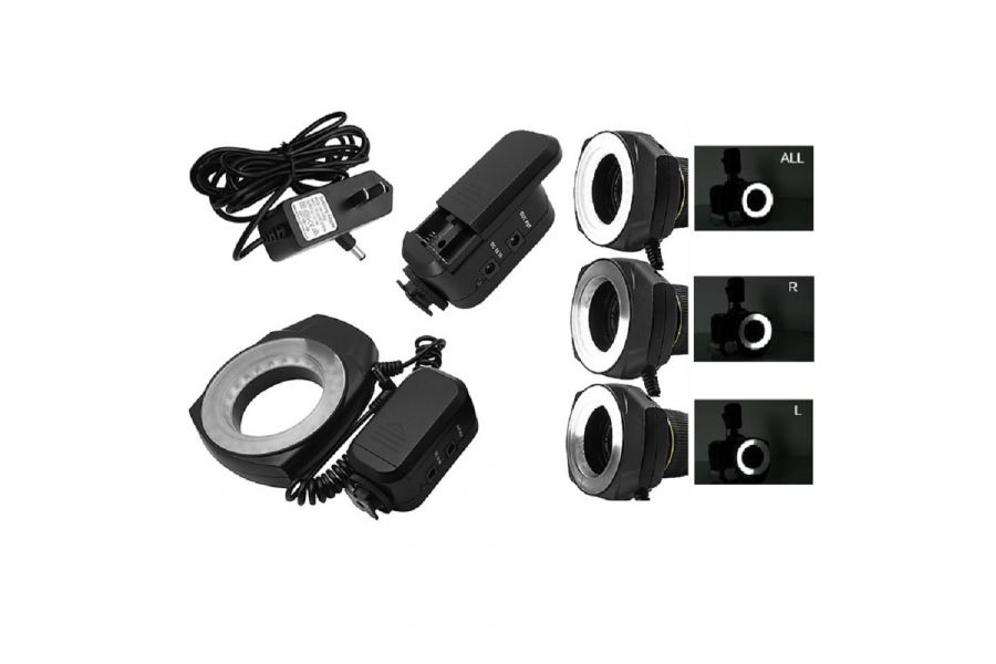 Осветитель кольцевой Godox Ring48 для макросъемки, накамерный