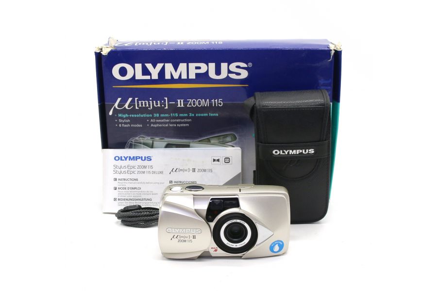 Olympus mju II zoom 115 в упаковке