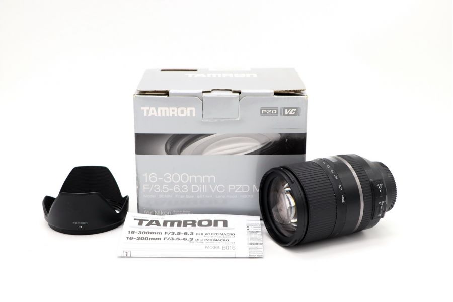 Tamron 16-300mm f/3.5-6.3 Di II VC PZD ( B016) MACRO Nikon F в упаковке