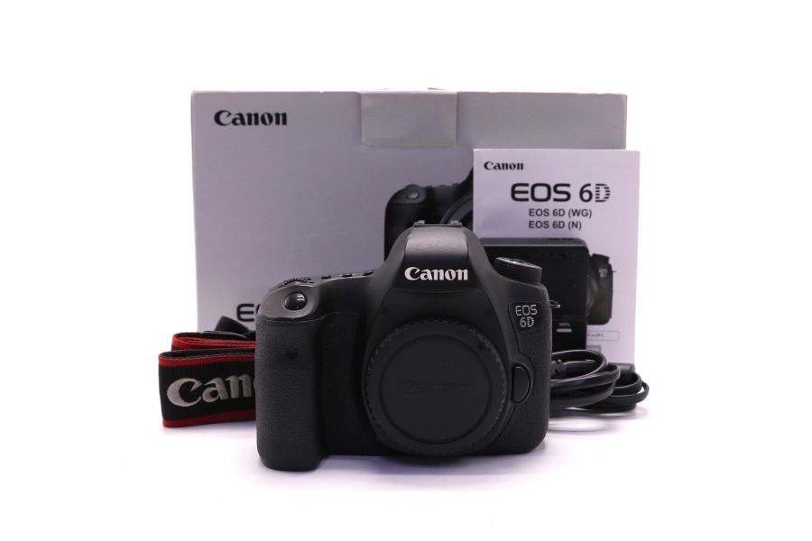 Canon EOS 6D body в упаковке (пробег 153120 кадров)