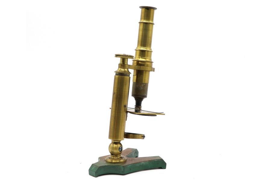 Микроскоп латунный