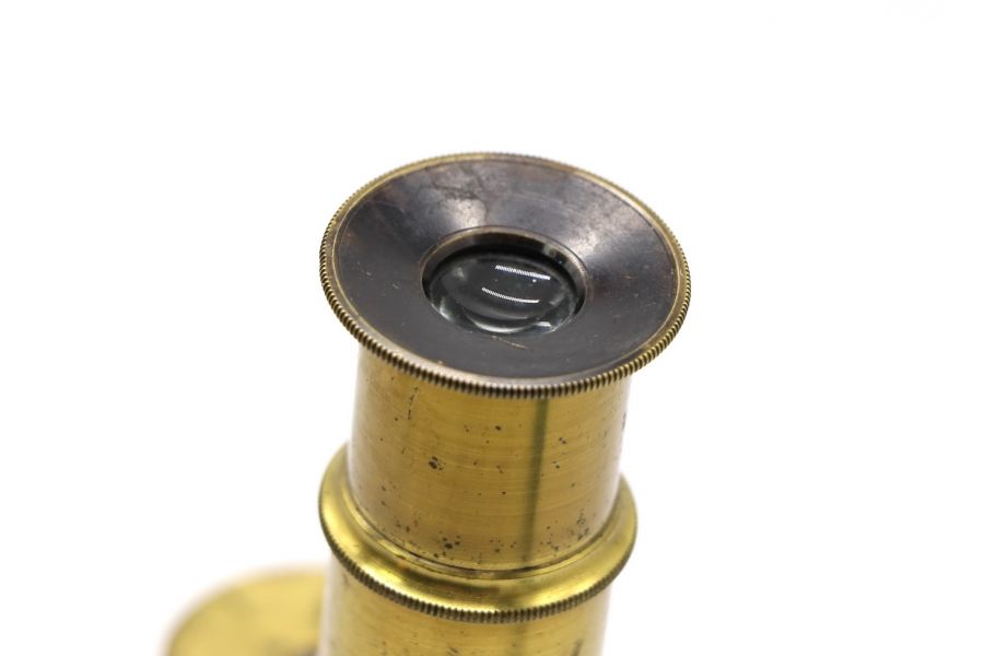 Микроскоп латунный