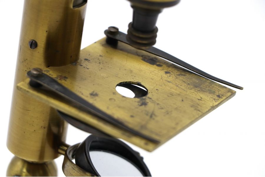 Микроскоп латунный