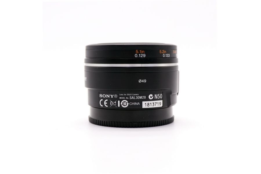 Sony DT 30mm f/2.8 Macro (SAL30M28)