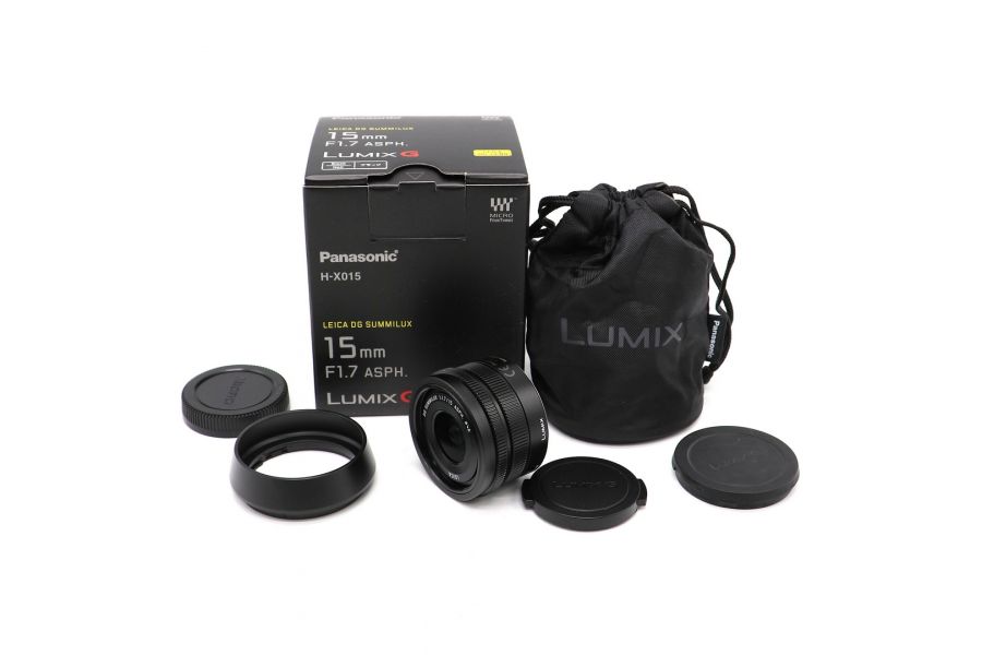Panasonic Summilux 15mm f/1.7 Asph DG в упаковке новый 