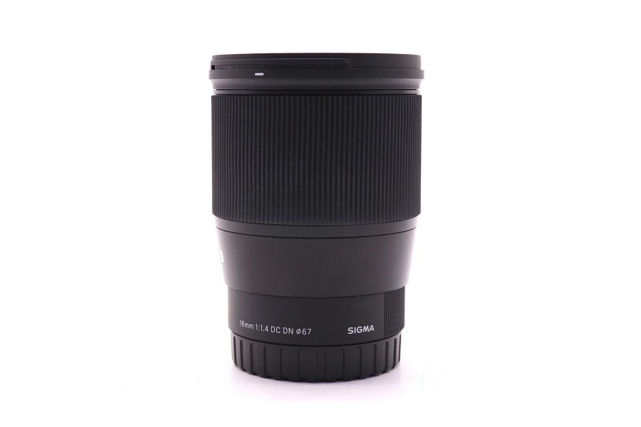 Sigma AF 16mm f/1.4 DC DN Contemporary Sony E в упаковке