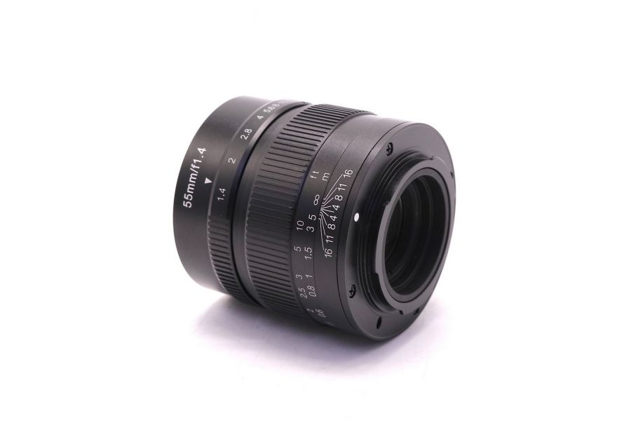 Объектив 7Artisans 55mm f/1.4 для Micro 4/3 в упаковке