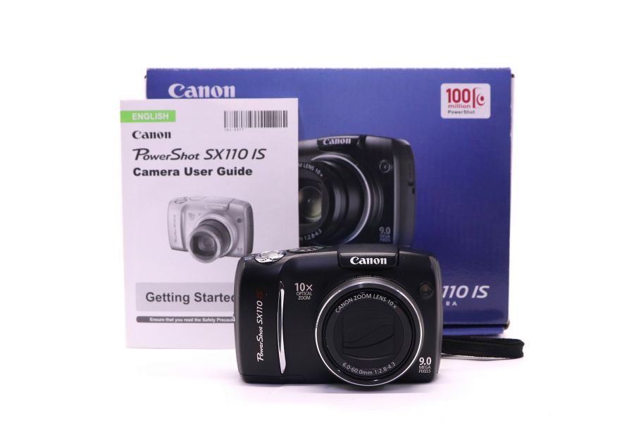 Canon PowerShot SX110 IS в упаковке